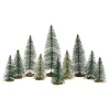 Lemax Village Collection Needle Pine Trees, Set Of 10 #84358