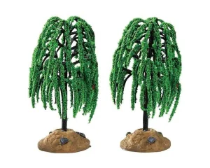 Lemax Village Collection Spring Willow Tree, Set Of 2 #94548
