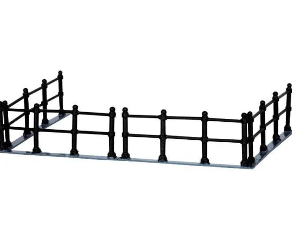 Lemax Village Collection Canal Fence, Set Of 4 #44789