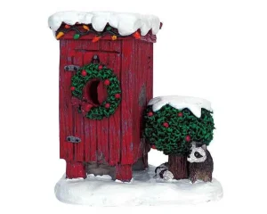 Lemax Village Collection Christmas Outhouse #64481