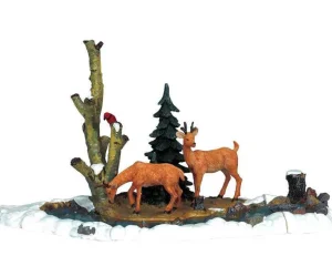 Lemax Village Collection Feeding Deer Table Accent #03327