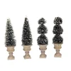 Lemax Village Collection Cone-Shaped Sculpted Topiaries #34965