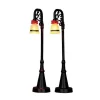 Lemax Village Collection Bell Ornament Lamp Post, Set Of 2 #54932