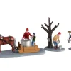 Lemax Village Collection Maple Syrup Season, Set Of 3 Table Accent #03523