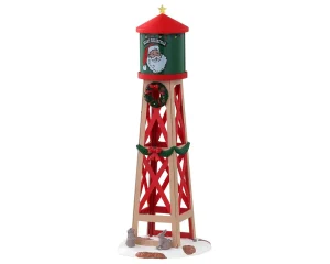 Lemax Village Collection Rustic Water Tower Table Accent #03526