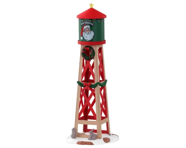 Lemax Village Collection Rustic Water Tower Table Accent #03526