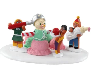 Lemax Village Collection Triple Scoop Snowman Table Accent #03532