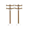 Lemax Village Collection Telephone Poles, Set Of 2 #64461