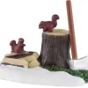 Lemax Village Collection Axe And Logs #04730