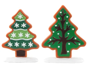 Lemax Village Collection Sugar Cookie Trees, Set Of 2 #04766