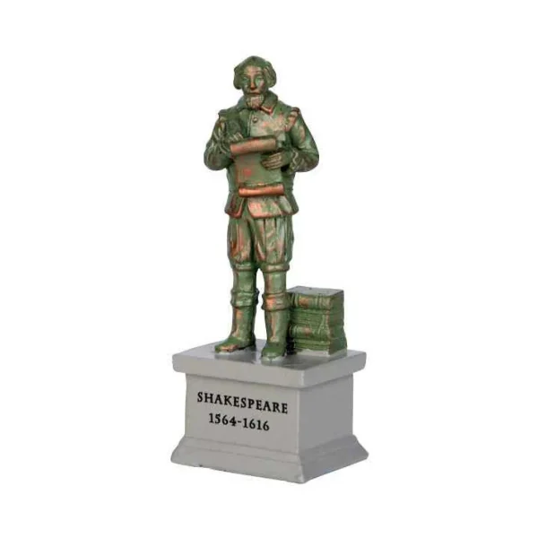 Lemax Village Collection William Shakespeare Park Statue #64075