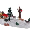 Lemax Village Collection Dog Sledding Afternoon Table Accent #13557