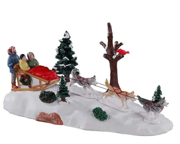 Lemax Village Collection Dog Sledding Afternoon Table Accent #13557