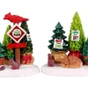 Lemax Village Collection Tree Farm Display, Set Of 2 #14844