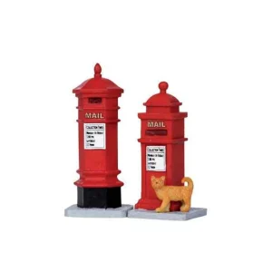 Lemax Village Collection Victorian Mailboxes, Set Of 2 #14362
