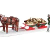 Lemax Village Collection Firewood Delivery, Set Of 2 Table Accent #13559