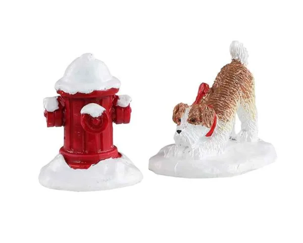 Lemax Village Collection Snow Hydrant, Set Of 2 #14860
