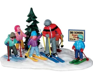 Lemax Village Collection Ski School Table Accent #33018