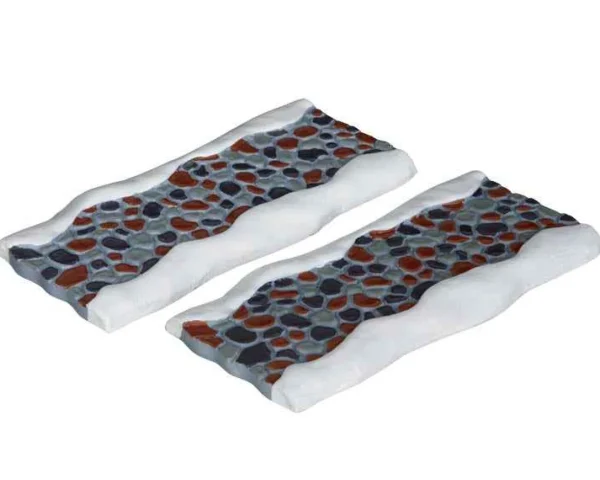 Lemax Village Collection Stone Road - Straight, Set Of 2 #34644
