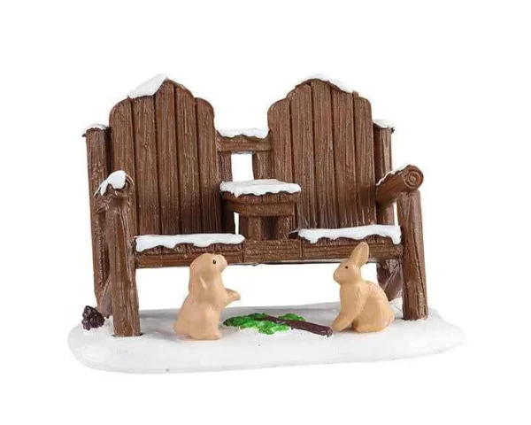 Lemax Village Collection Winter Adirondack #14846