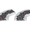 Lemax Village Collection Stone Road - Curved, Set Of 2 #34663