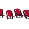 Lemax Village Collection Sled, Set Of 4 #34948