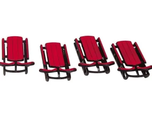 Lemax Village Collection Sled, Set Of 4 #34948