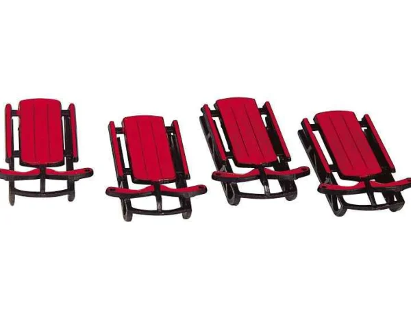Lemax Village Collection Sled, Set Of 4 #34948