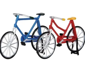 Lemax Village Collection Bicycle, Set Of 2 (Self-Stand) #14377