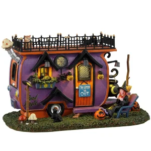 Lemax Village Collection Witch Vanlife, Battery Operated (4.5V) #34066