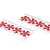 Lemax Village Collection Candy Cane Lane, Straight, Set Of 2 #74206