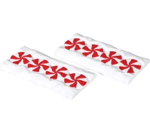 Lemax Village Collection Candy Cane Lane, Straight, Set Of 2 #74206