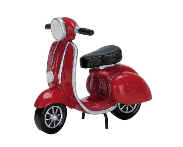 Lemax Village Collection Red Moped #74610