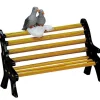Lemax Village Collection Metal Bench #74626