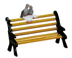 Lemax Village Collection Metal Bench #74626