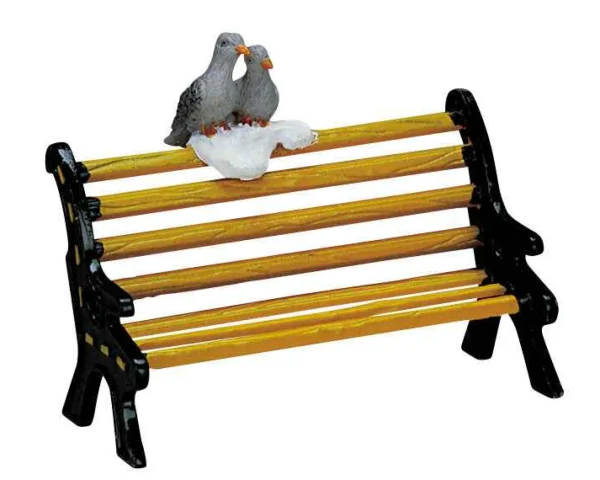 Lemax Village Collection Metal Bench #74626