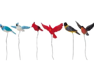 Lemax Village Collection Assorted Birds, Set Of 6 #84815