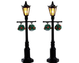 Lemax Village Collection Old English Lamp Post, Set Of 2 #74231
