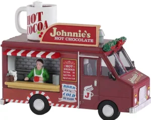 Lemax Village Collection Johnnie's Hot Chocolate Table Accent #93442