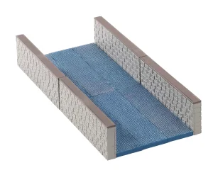Lemax Village Collection Canal Wall, Set Of 10 #04764