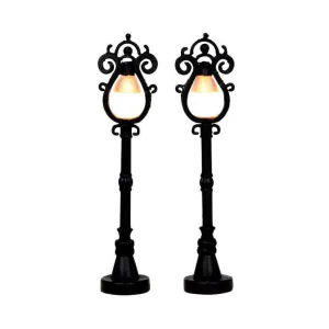 Lemax Village Collection Parisian Street Lamp, Set Of 2 #44757