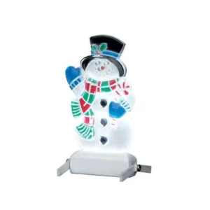Lemax Village Collection Yard Light - Snowman #04242