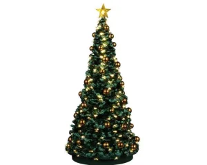 Lemax Village Collection Jolly Christmas Tree, Battery Operated (4.5V) #24995