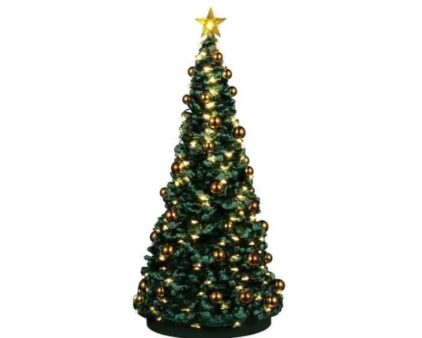 Lemax Village Collection Jolly Christmas Tree, Battery Operated (4.5V) #24995