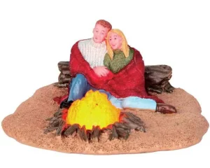 Lemax Village Collection Romantic Campfire, B/O Table Accent #54929