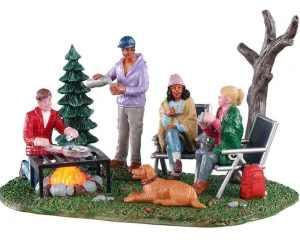 Lemax Village Collection Camping Couples, B/O #04728