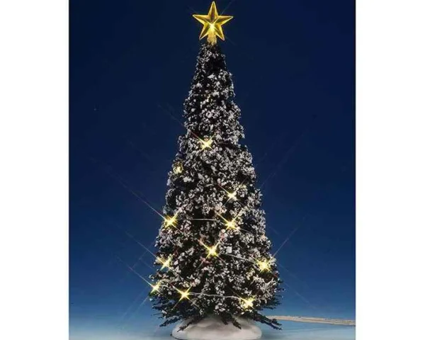 Lemax Village Collection Clear Light Evergreen Tree, Large #74264