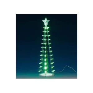 Lemax Village Collection Lighted Silhouette Tree, Green #84399