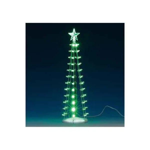 Lemax Village Collection Lighted Silhouette Tree, Green #84399