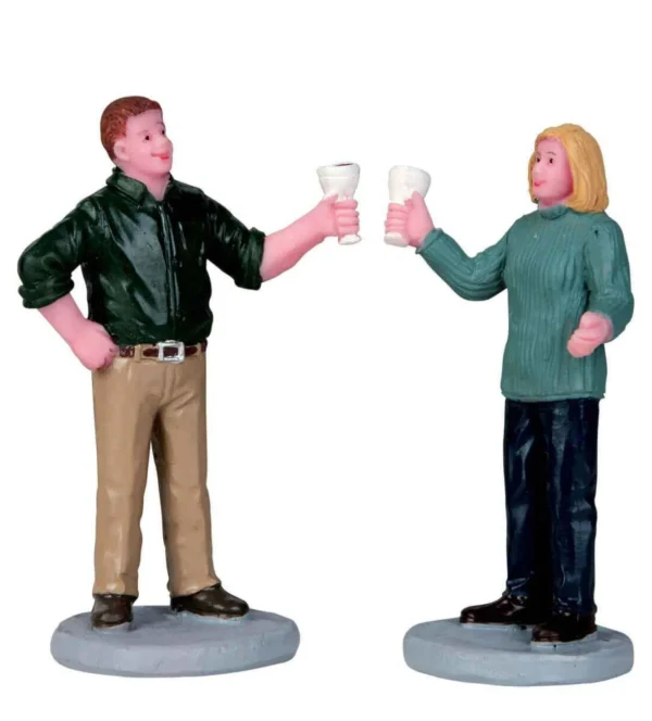 Lemax Village Collection A Fine Vintage, Set Of 2 #52386